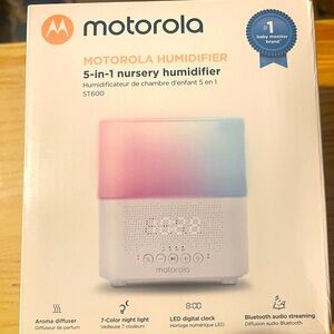 Brand new in box Motorola humidifier all in one